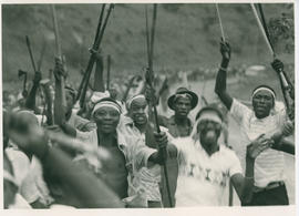 Inkatha members with weapons