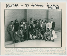 The 22 accused in the Delmas Trial