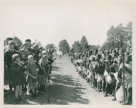 Black and White school children at "Ngotshe Pact", Louwsburg.
