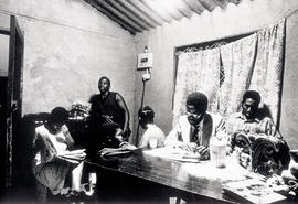 The Dambuza family in their house in Rockville, a squatter camp in Soweto