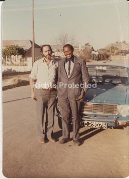 Benjamin Pogrund and Robert Sobukwe, Kimberley
