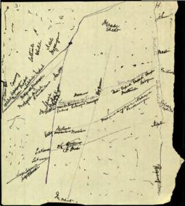 Sketches of Barolong farms, Bechuanaland Protectorate with a list of the occupants of the farms