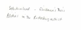 D.R. Hunt to Gluckman, commenting on Gluckman's 'Sekukuniland until 1931'