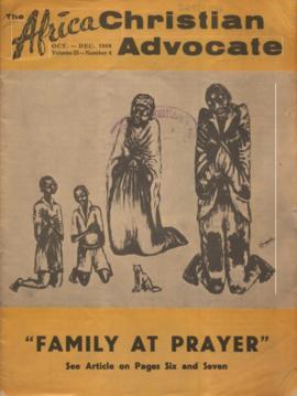 Africa Christian Advocate, Volume 25, Number 4