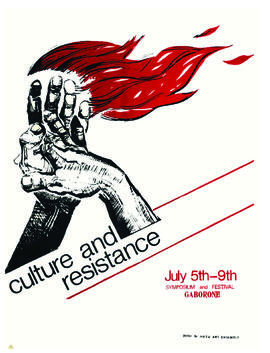 Culture and resistance