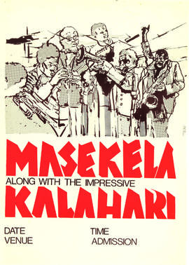 Masekela Along With The Impressive Kalahari